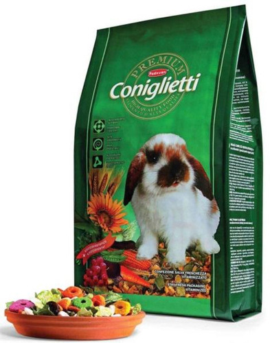 

Сухой корм для кроликов Padovan Premium Coniglietti, 2 кг, Premium