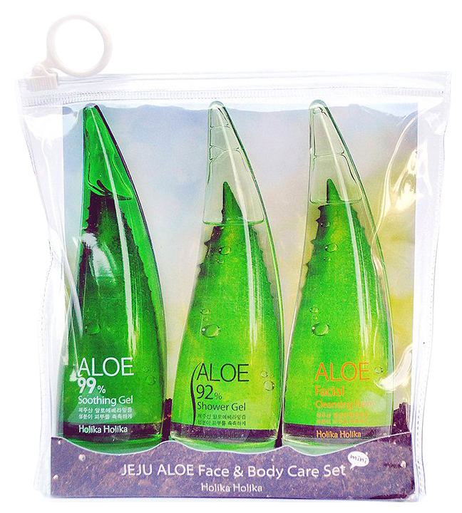 

Средство для тела Holika Holika Набор JEJU ALOE Face & Bodycare Set 3*55 мл, jEJU ALOE Face & Bodycare Set