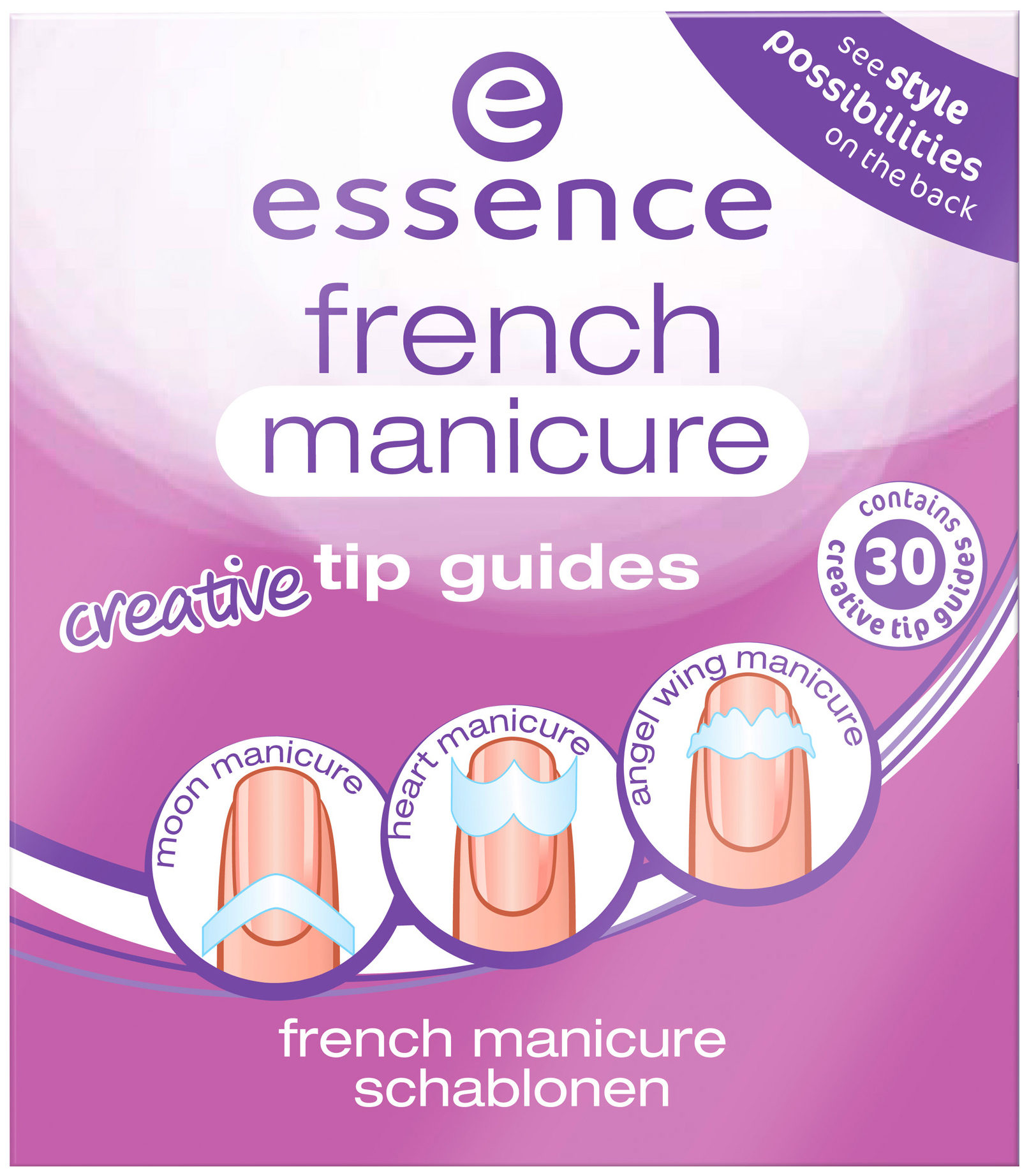 фото Наклейка для ногтей essence french manicure creative tip guides 02 from heaven with love