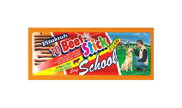 

Лакомство для щенков Vitakraft Beef-Stick School, палочки, говядина, 20г, Beef-Stick School палочки, говядина, 20г