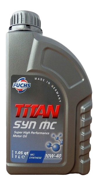 фото Моторное масло fuchs titan syn mc 10w-40 4л