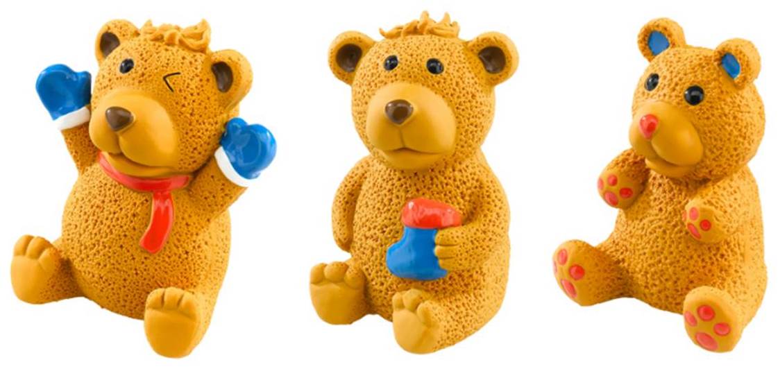 

Жевательная игрушка для собак Ferplast Ferplast Игрушка из латекса PA 6558, 8 см, Медвежонок