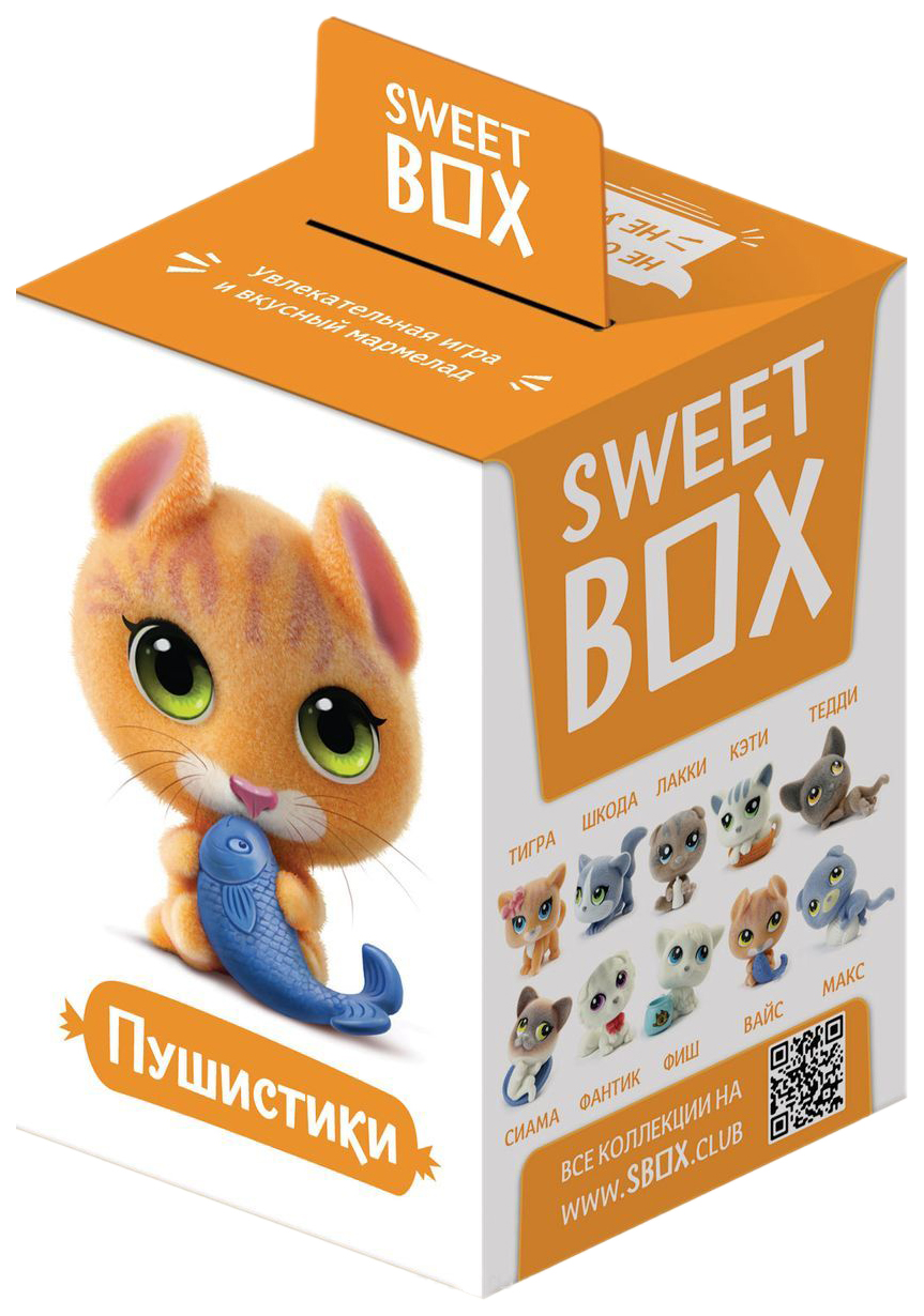 Мармелад Sweet Box с игрушкой котята 10 шт.