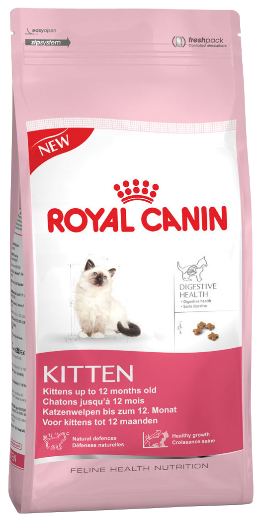 фото Сухой корм для котят royal canin second age kitten, от 4 до 12 месяцев, 10кг