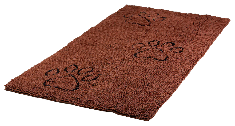 фото Коврик для собак dog gone smart doormat runner полиэстер, коричневый, 152x76 см