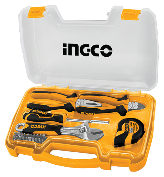 Набор инструмента INGCO HKTH10258 INDUSTRIAL, 25предметов аккумуляторная отвертка ingco