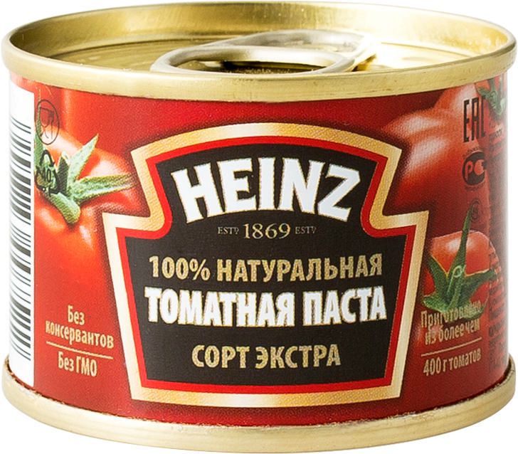 Паста томатная  Heinz натуральная экстра 70 г