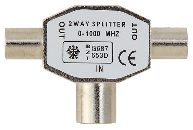 

Антенный разветвитель Belkin TV - TV (F3Y067bt), F3Y067bt
