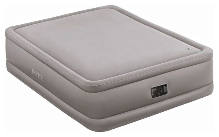 фото Надувная кровать intex foam top bed 64468