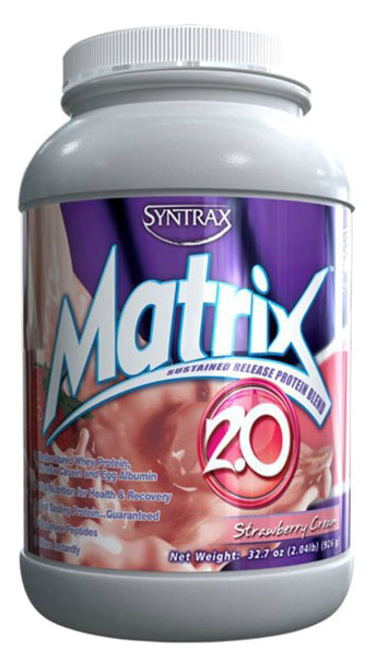 фото Протеин syntrax matrix 2.0, 907 г, strawberry cream