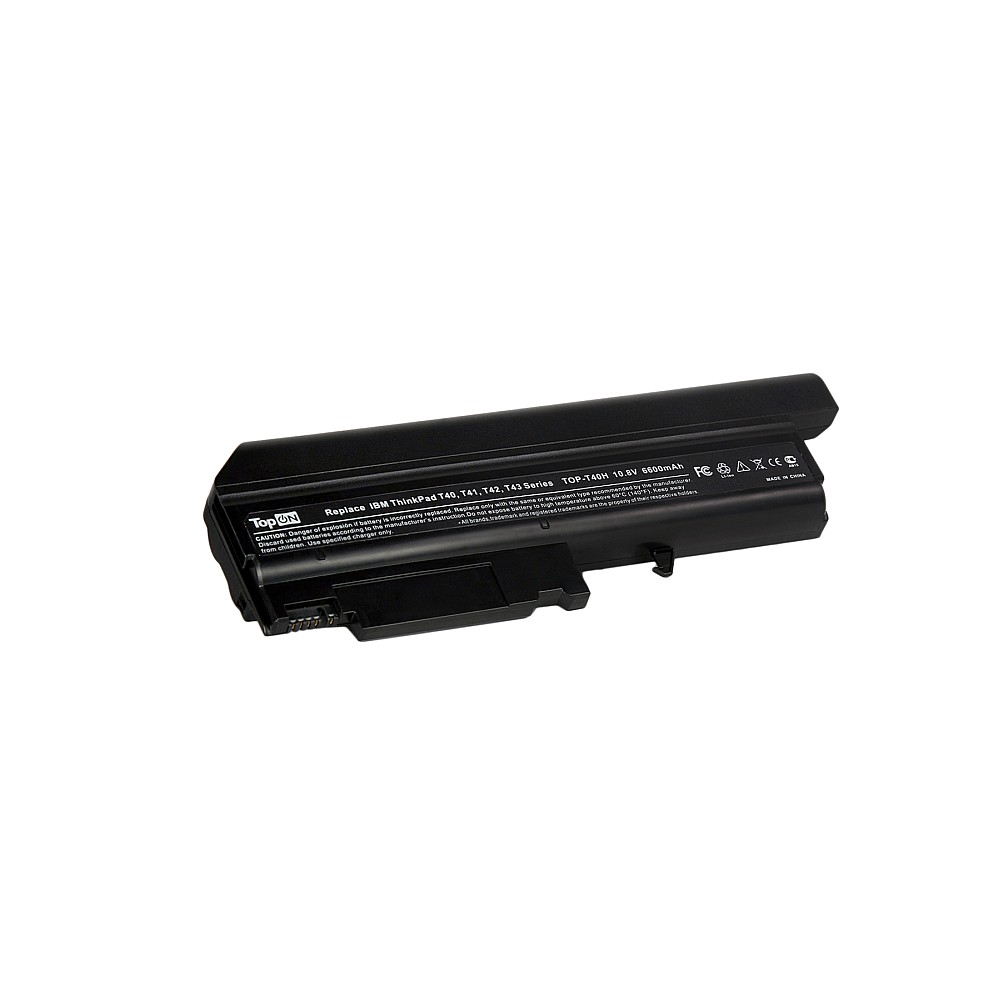 фото Аккумулятор для ноутбука ibm lenovo thinkpad r50, r50e, r50p, r51, r52, t40, t41 topon