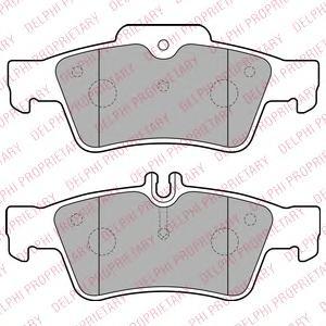 

Тормозные колодки DELPHI дисковые LP1868