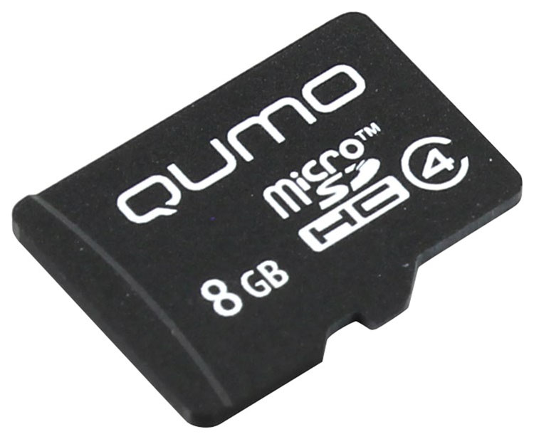 фото Карта памяти qumo micro sdhc qm8gmicsdhc4 8gb