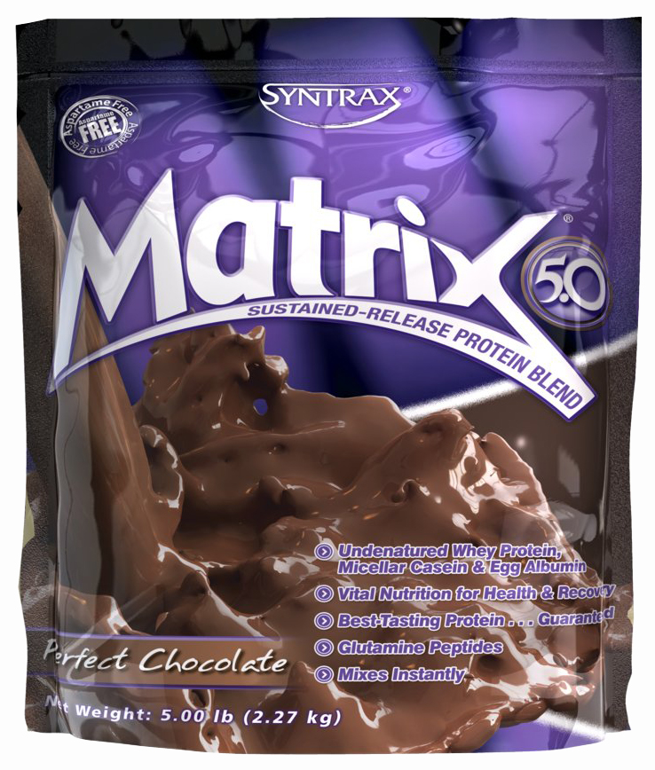 фото Протеин syntrax matrix 5.0, 2270 г, perfect chocolate