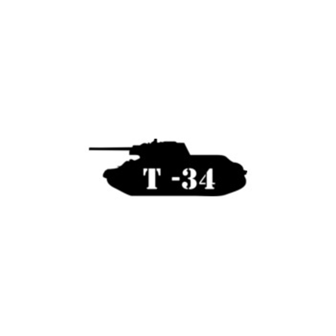 

Наклейка на а/м Golden Snail "Танк Т-34"