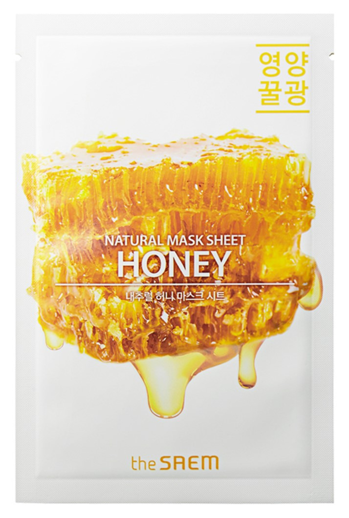 Купить Маска тканевая THE SAEM с экстрактом меда Natural Honey Mask Sheet 21мл