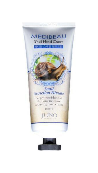 фото Крем для рук juno medibeau snail hand cream 100 мл