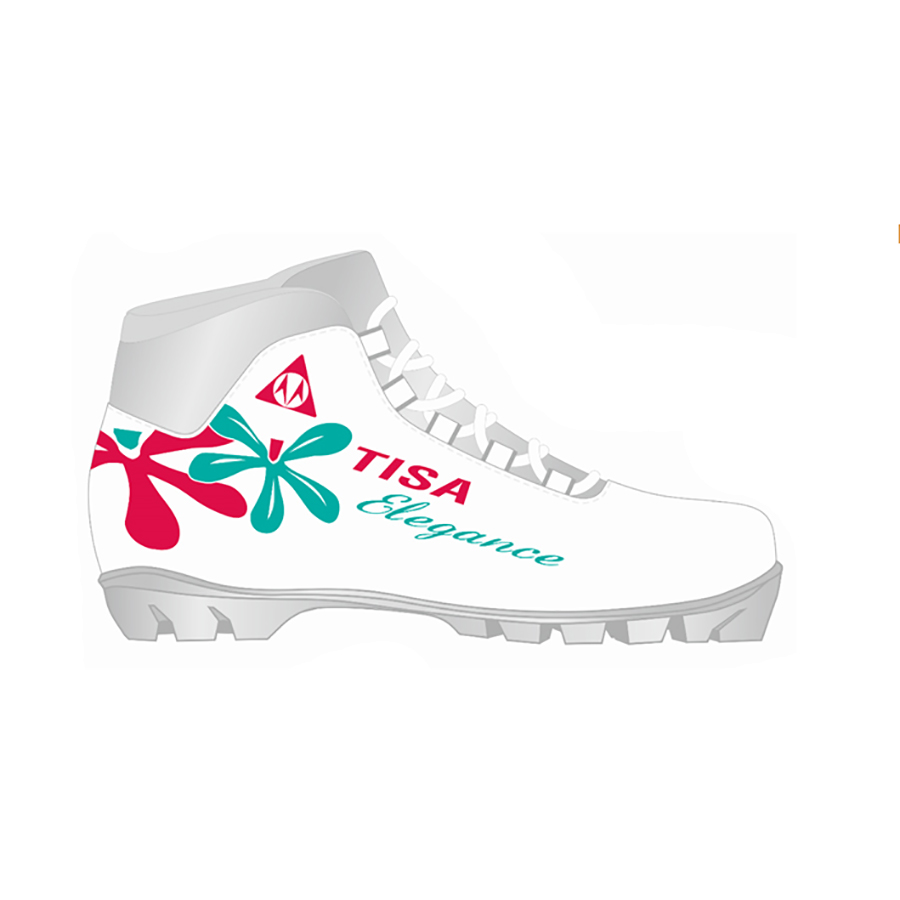 фото Ботинки для беговых лыж tisa sport lady s80519 nnn 2019, white, 38