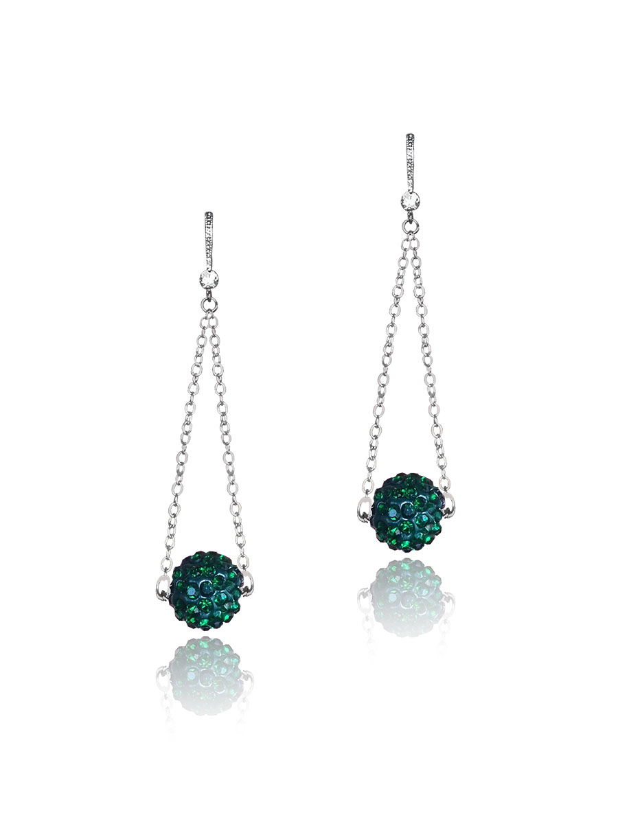

Женские серьги Ария Изабель Green