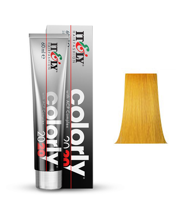 Краска Itely Hairfashion Colorly 2020 Yellow Accent - AG желтый 60 мл краска для волос itely hairfashion colorly 2020 7mr медно махагоновый русый 60 мл