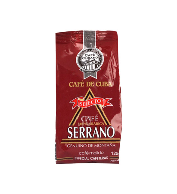 

Кофе обжаренный Cafe Cubano Serrano Selecto молотый 125 г