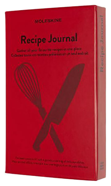 

Блокнот Moleskine Recipe Large 400 страниц, 130х210 мм