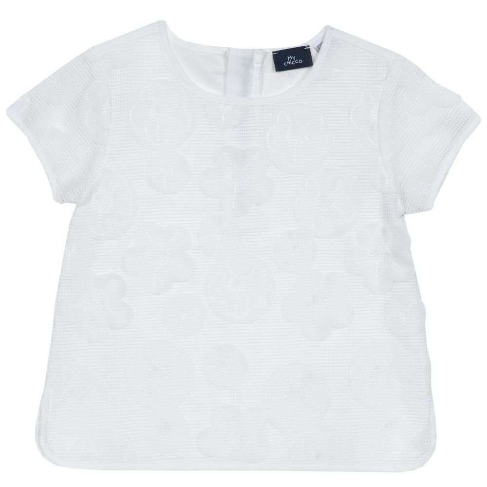 

Блузка Chicco р.128 цвет белый, 9066524