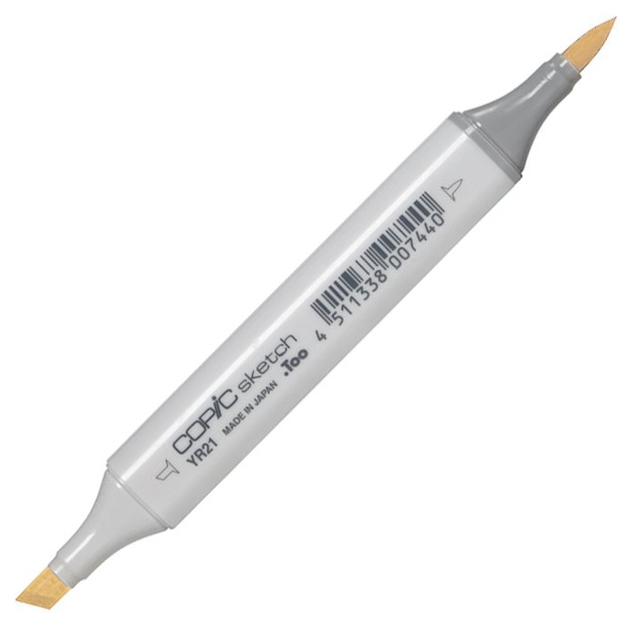 

Маркер Copic Sketch YR21 кремовый желтый