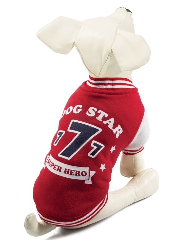 

Куртка-бомбер для собак Triol Dog Star, размер M длина спины 30см, Dog Star