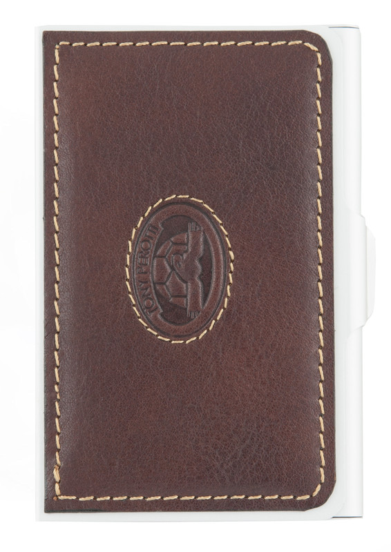 

Визитница мужская Tony Perotti 330028 коричневая, 330028