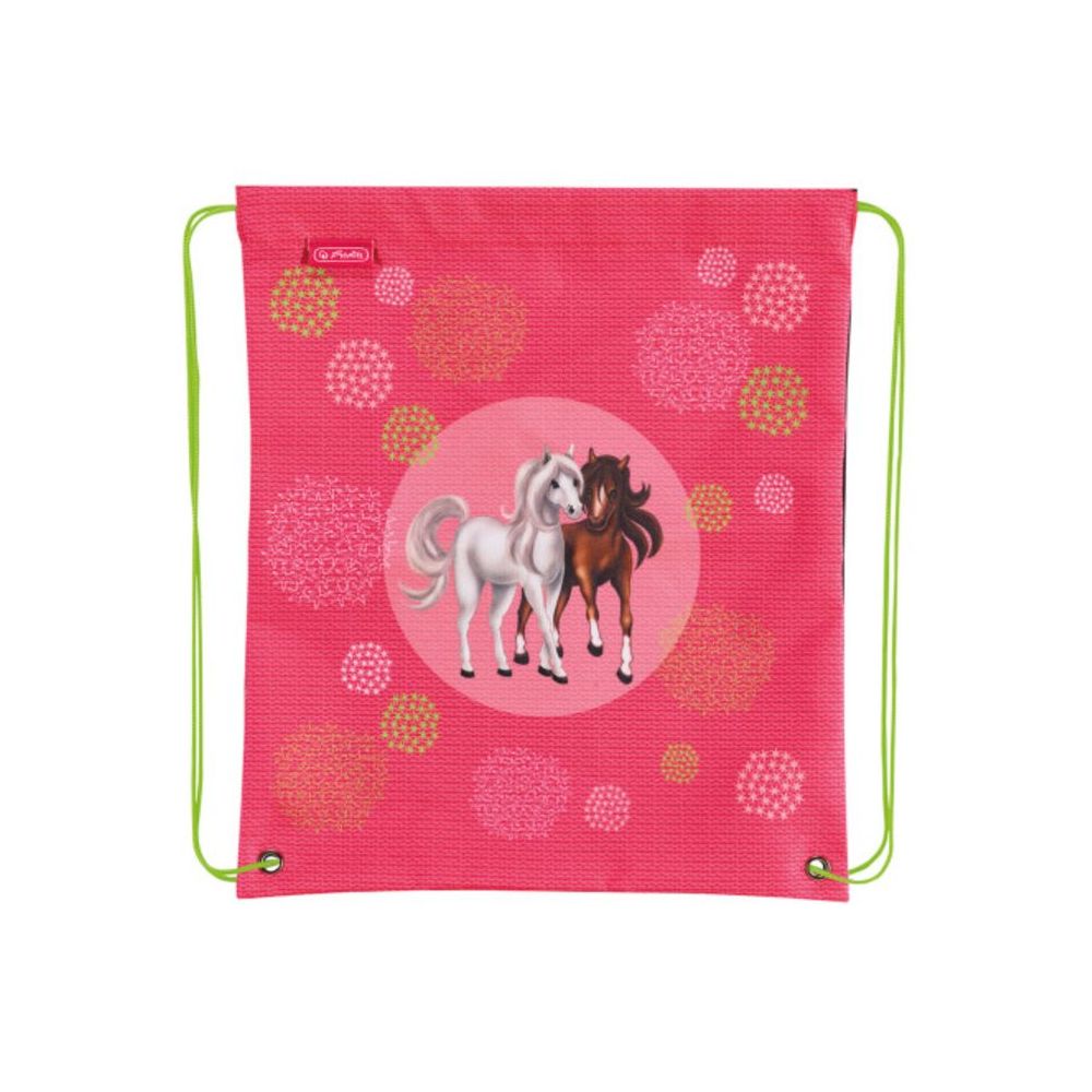 фото Мешок для обуви herlitz 50014606-2 spring horses