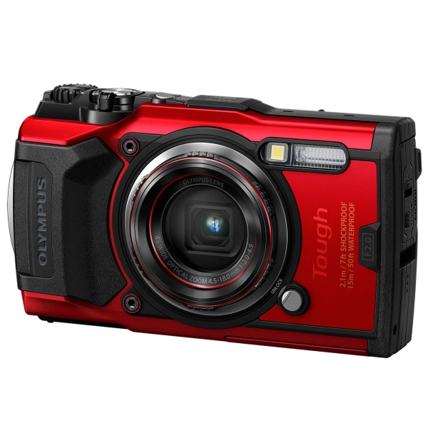 Фотоаппарат цифровой компактный Olympus Tough TG-6 Red
