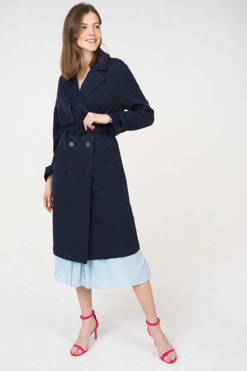 

Плащ Vero moda цв. синий р.L, 10206981