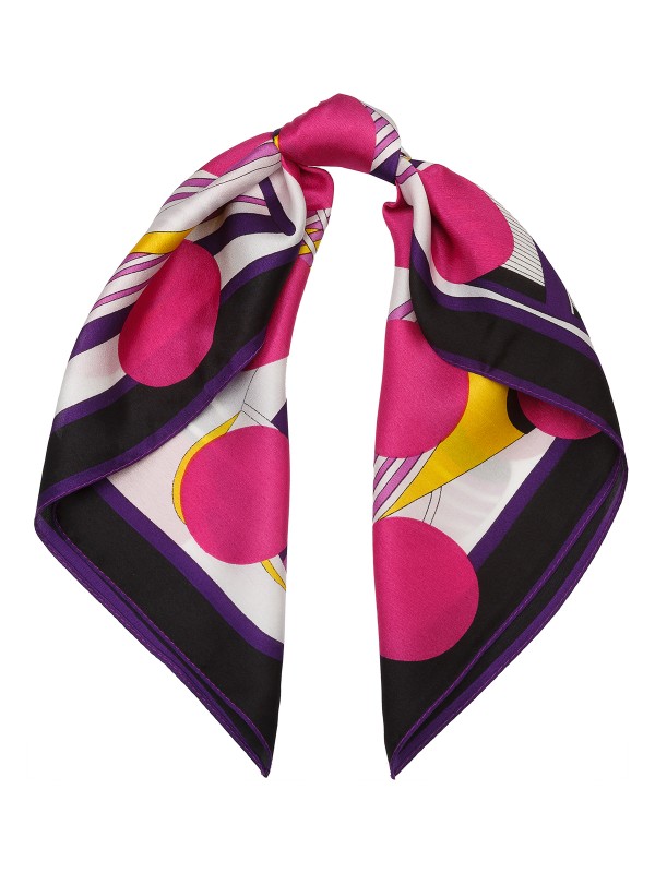 

Платок женский Eleganzza 01-00032429 фиолетовый, SS03-8045