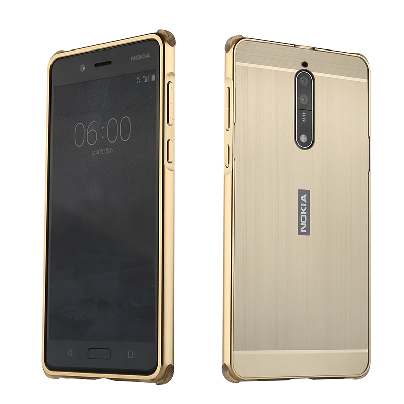 фото Чехол mypads для nokia 8 gold