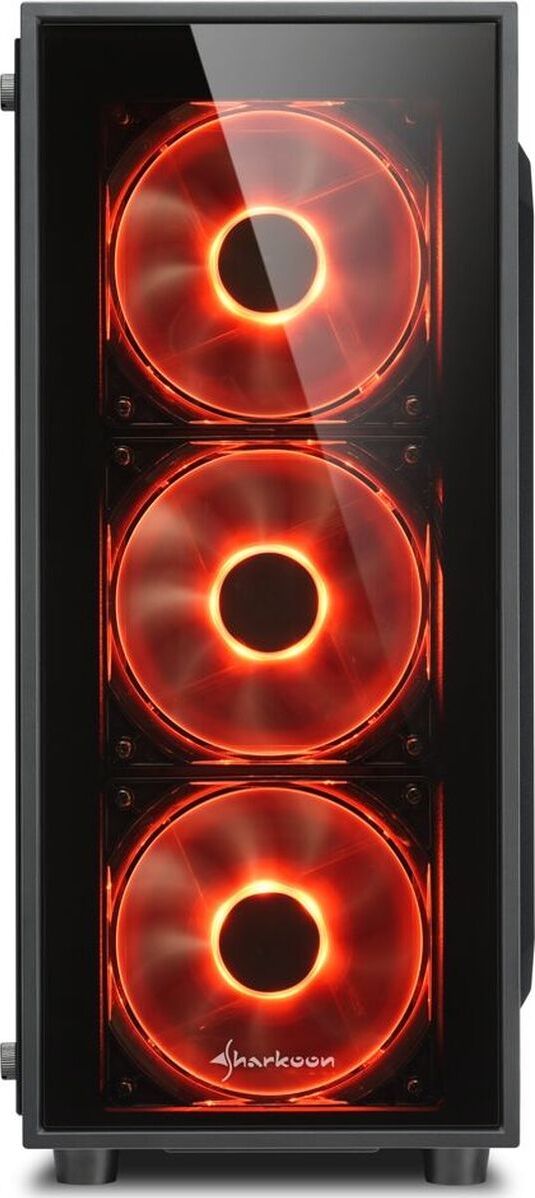 

Корпус компьютерный Sharkoon TG4 RED, TG4 RED