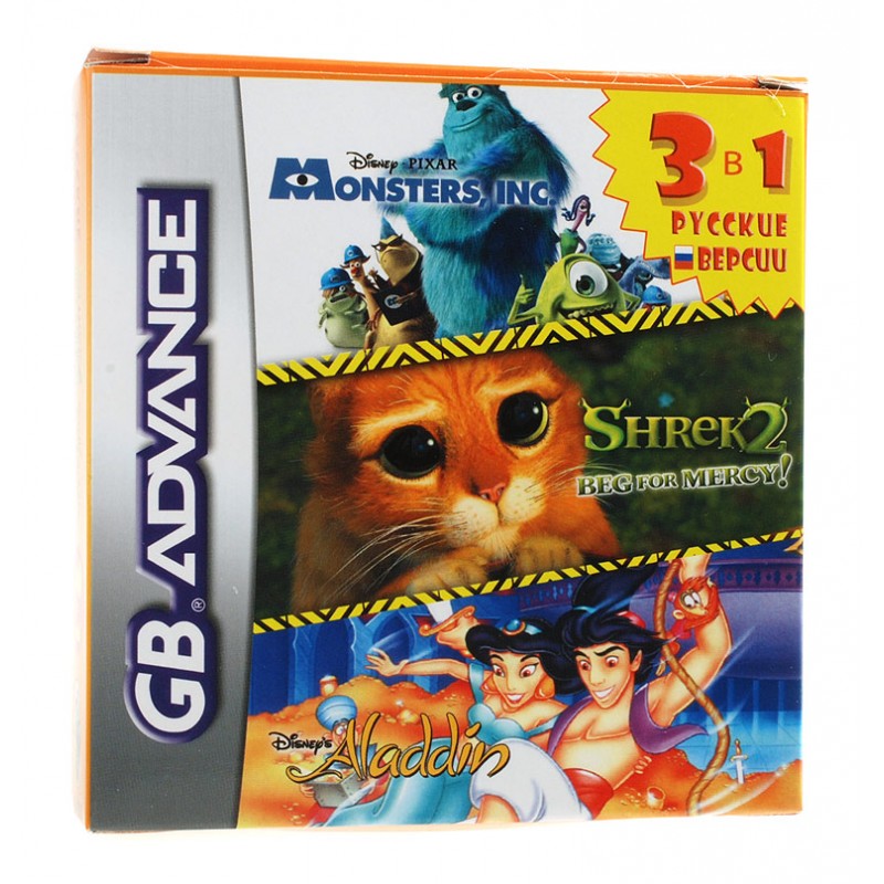 

Игровой картридж GameBoy Advance 3in1 RS038