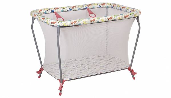 

Манеж Polini kids Classic Собачки, розовый, Classic