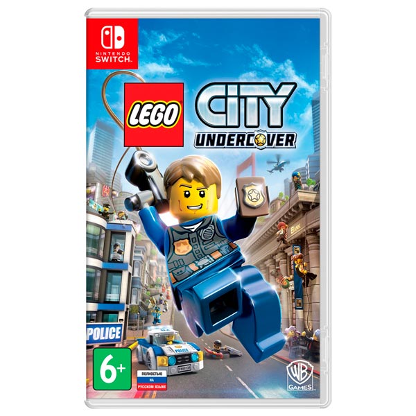 

Игра LEGO City Undercover (Нет пленки на коробке) для Nintendo Switch, LEGO City Undercover