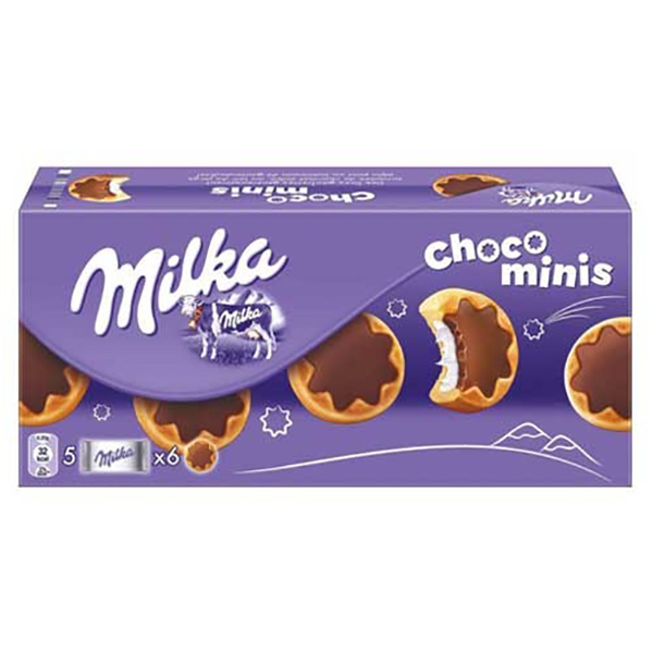 Печенье Milka choco minis cookies 150 г