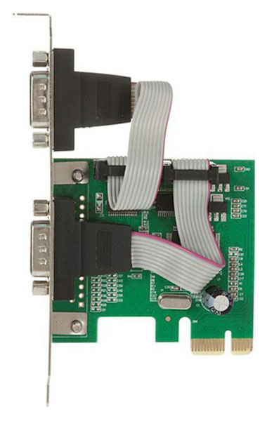 

PCI-E Контроллер ASIA PCIE 2S MS9922, 2xCOM, Bulk (COM 2PORT), ASIA PCIE 2S