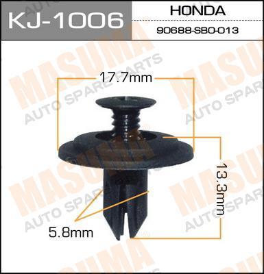 

Клипса автомобильная Masuma KJ1006