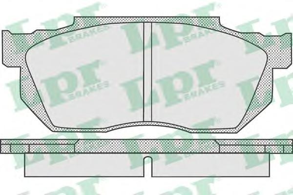 

Тормозные колодки Lpr 05P919