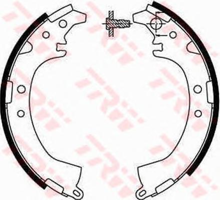 

Комплект тормозных колодок TRW/Lucas GS8672