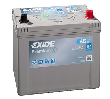 фото Аккумулятор автомобильный exide ea654 65 ач