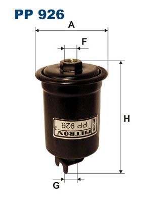 фото Фильтр топливный filtron pp926