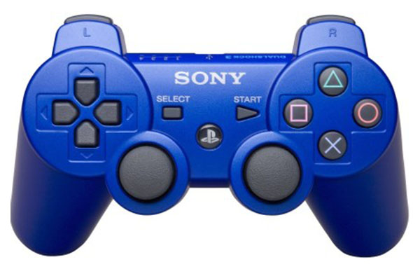 фото Геймпад sony playstation dualshock 3 blue (не оригинал)