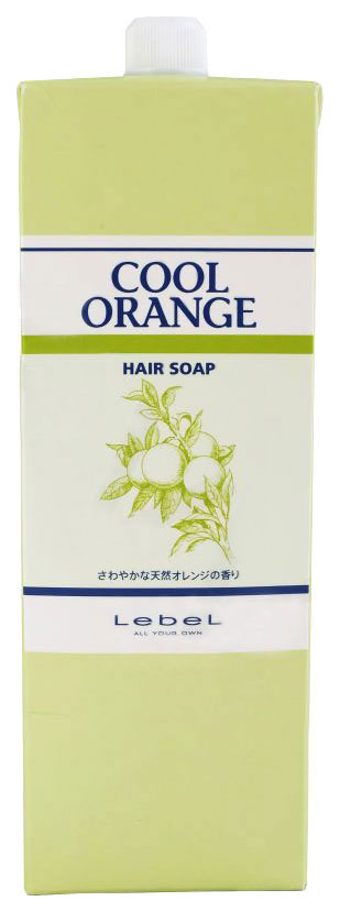 фото Шампунь lebel cool orange hair soap 1,6 л