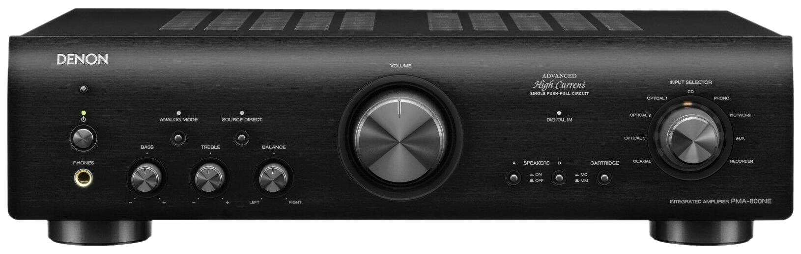 фото Интегральный усилитель denon pma-800ne pma800nebke2 black