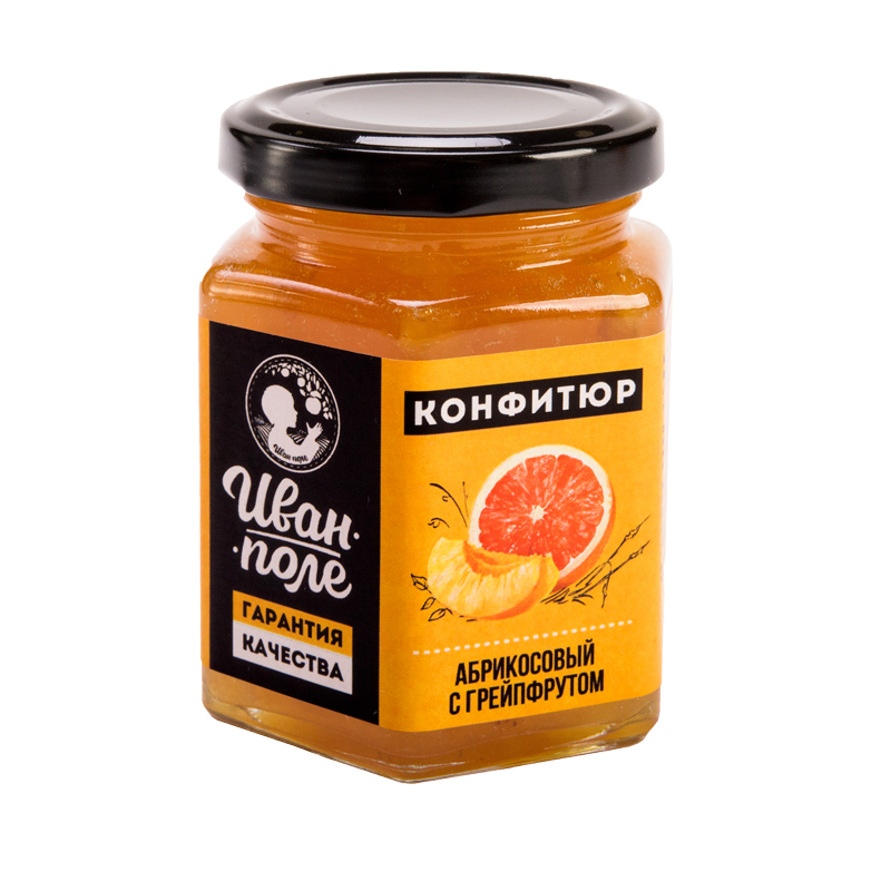 

Конфитюр Иван-поле абрикосовый с грейпфрутом 230 г